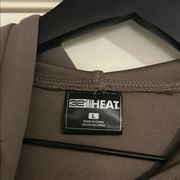 32 Degrees Brown Hooded Sweatshirt - Picture 3 of 5